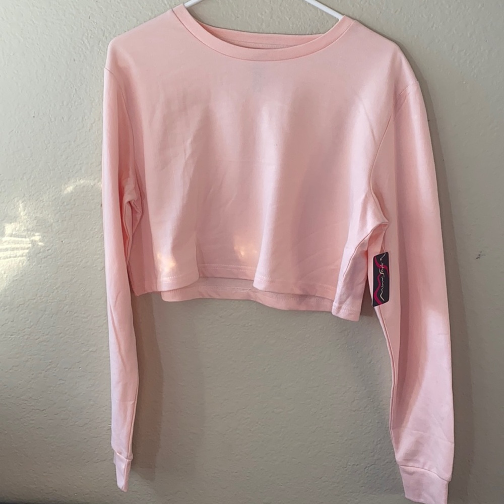 Long sleeve crop top